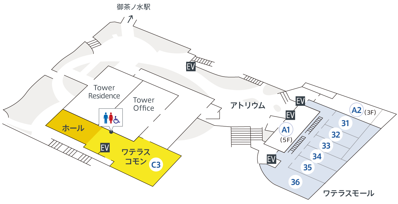 3F フロアマップ